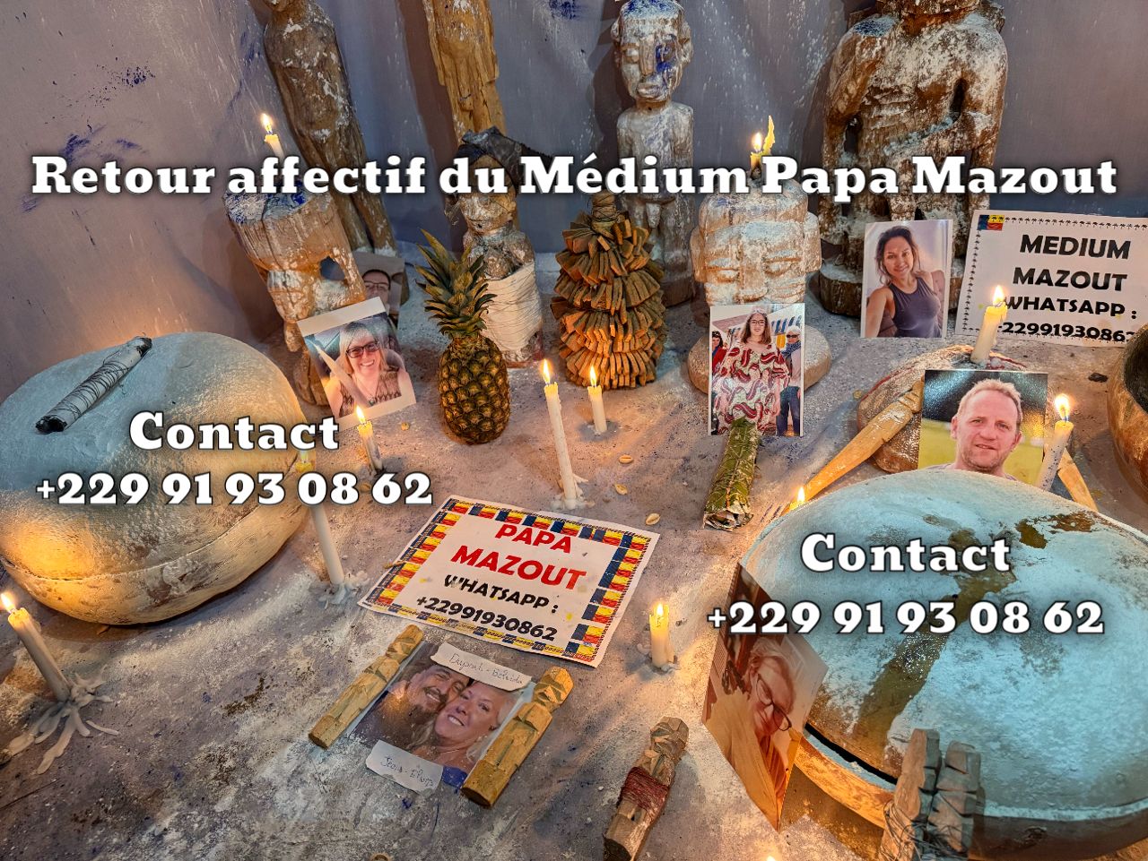 Retour d’affection rapide en 24h par la magie blanche Retour affectif magie blanche marabout africain en France